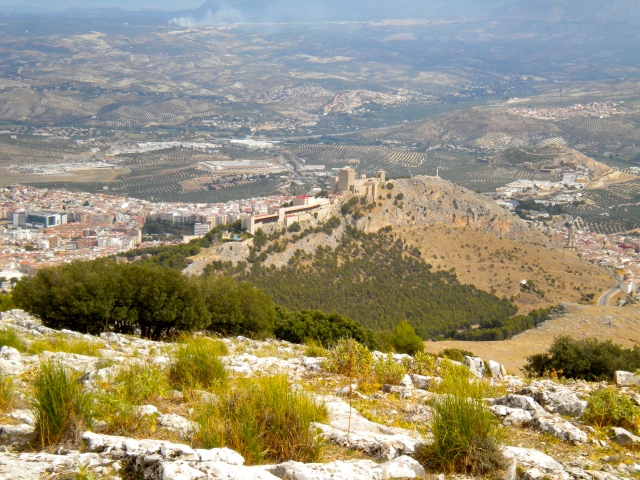 View of Castillo Santa Catalina from El Neveral